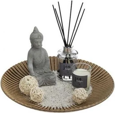Produktbild von Duftkästchen "zen" eukalyptus,d31cm  - Atmosphera créateur d'intérieur