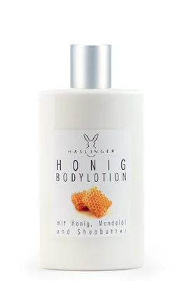 Produktbild von Haslinger Vorteilset Honig Bodylotion, 200 ml Art.Nr. 2204 + Mandel & Honig Bodylotion, 200 ml Art.Nr. 2484 + Schafmilch Bodylotion 200 ml Art.Nr. 6044