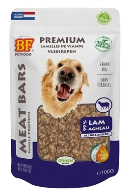 Productafbeelding van Bf Petfood Vleesrepen, lam
