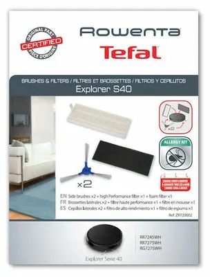 Immagine prodotto di Rowenta filtri allergy spazzole robot aspirapolvere Explorer 20 40 45 50 Smart