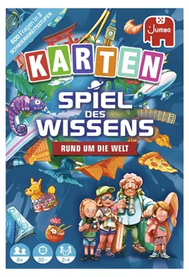 Produktbild von Spiel des Wissens - Rund um die Welt Kartenspiel
