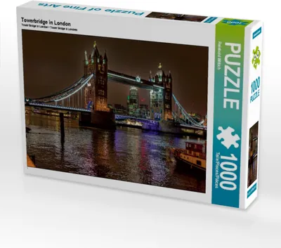 Produktbild von Calvendo Towerbridge in London 1000 Teile Puzzle quer 640x480mm, Wittich Reinhold; 7460302
