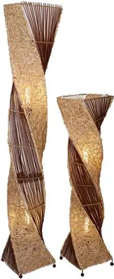Produktbild von Woru Stehleuchte Stehlampe Lampe Leuchte Innenraumleuchte Marco gedreht 150 cm
