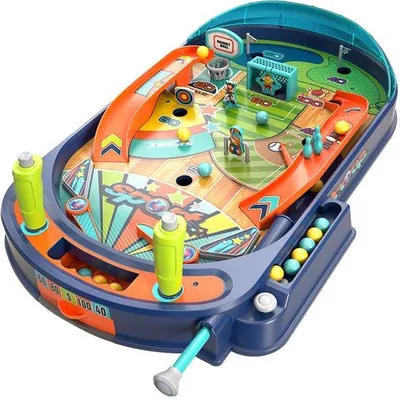 Produktbild von Zweisitziger Flipperkast für Kinder, interaktives Sportspiel für zwei Personen
