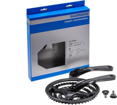 Produktbild von Shimano FC-TY501 kampisarja, 175 mm 48/38/28T, 6-8v, ketjusuojalla