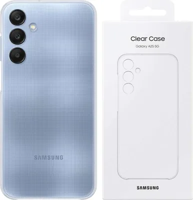 Immagine prodotto di Samsung Ef-Qa256Ctegww A25 5Ga256 Trasparente/Trasparente Clear Cover