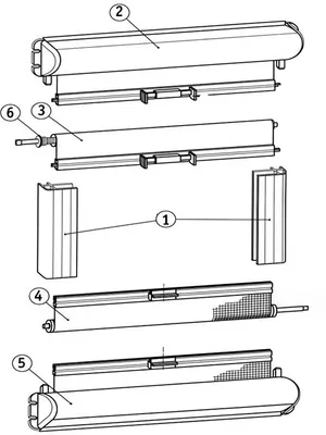 Produktbild von Glas komplett mit Griff und Montageteilen