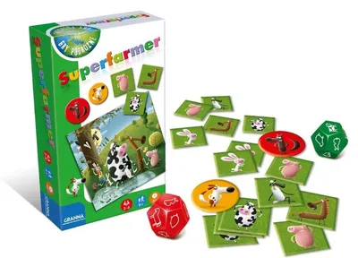 Image de Superfarmer Granna : version de voyage du jeu de société Gra