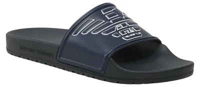 Produktbild von Emporio Armani - Logo Badesandale für Herren/Damen Uni NA595 (35,5 EU) (Dunkles Marineblau)