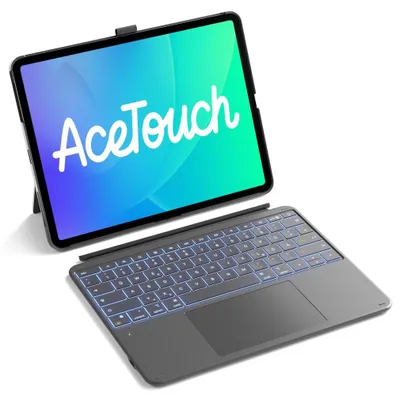 Immagine prodotto di inateck KB04122-13A_GRAY inateck Keyboard iPad 13" Compatible QWERTZ gray