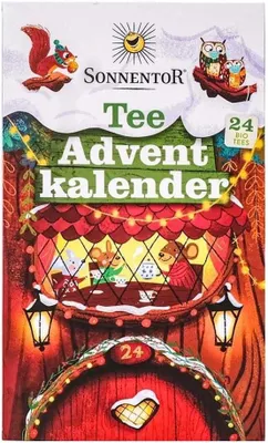 Produktbild von Der Adventskalender – 24 Teebeutel, Motiv: Mäuse, 38,9 g