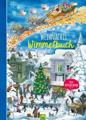 Zdjęcie produktu dla Weihnachtswimmelbuch für Kinder ab 2 Jahren