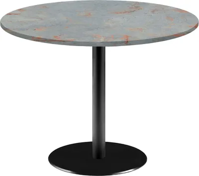 Produktbild von Runder Tisch Ø 120 cm – rostgraues Rom-Modell
