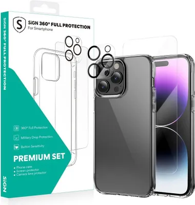 Obrázok produktu pre Kompletný ochranný balík 360 pre iPhone 14 Pro Max