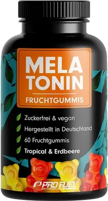 Produktbild von ProFuel Melatonin GUMMIBÄRCHEN 60 Fruchtgummis