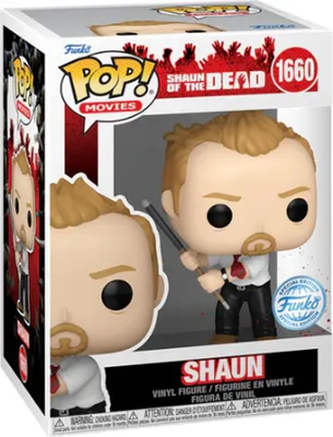 Zdjęcie produktu dla Funko POP Shaun of the Dead 1660 Shaun Special Edition Limitowana Figurka Kolekcjonerska