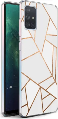 Obrázek produktu pro imoshion Designové pouzdro Samsung Galaxy A71 - White Graphic