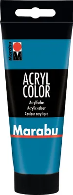 Produktbild von Marabu Acrylfarbe Acryl Color cyan 056 100 ml