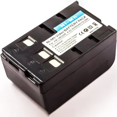 Produktbild von Akku für Varta V218 NiMH 4,8 Volt 4000 mAh schwarz.