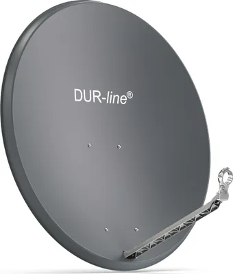 Produktbild von DUR-line Select 85/90cm Satellitenschüssel Alu anthrazit
