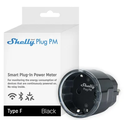 Immagine prodotto di Shelly Plug M Gen3 Presa Commutata Smart Nera