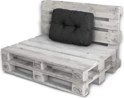 Produktbild von Lacestone Palettenkissen Seitenteil Schwarz MS-16574