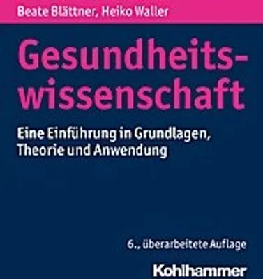 Obrázek produktu pro Gesundheitswissenschaft
