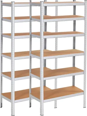 Produktbild von Metallregale Schwerlastregale 110 x 225 x 50 cm 2 Stück