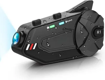 Obrázek produktu pro Motocyklová helma s funkcí Bluetooth interkomu