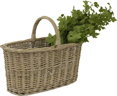 Obrázek produktu pro Clayre & Eef Úložný koš 51x22x40 cm Hnědý ratan