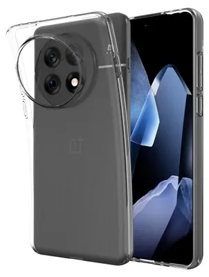 Image de Cazy Coque compatible avec OnePlus 13 Coque en Silicone - Coque Flexible - Transparant