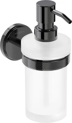 Obrázek produktu pro Mexen Gravo dávkovač mýdla, černý chrom - 70A93058-73