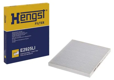 Imagen del producto de Filtro de habitáculo HENGST E2925LI, filtro de polen para HYUNDAI ix35 (modelos LM, EL, ELH)