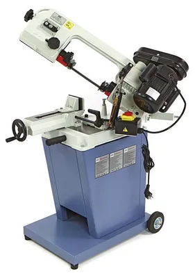 Produktbild von HBM 128 Metallbandsäge – 230 V, 550 W, einstellbare Sägegeschwindigkeit