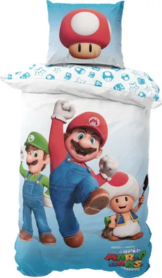Produktbild von Bettwäsche Nintendo Super Mario 135x200 + 80x80 cm