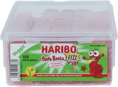 Produktbild von HARIBO Pasta Basta Erdbeere Fruchtgummi 150 St.