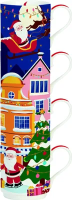 Image de Set de tasses Santa In Town