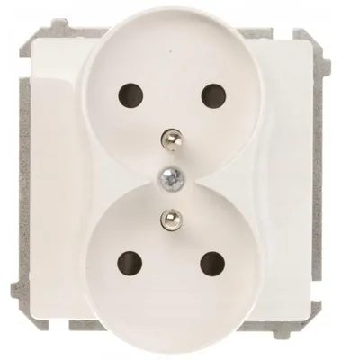 Obrázek produktu pro Kontakt-Simon BMGZ2MZ.01/11, Bílá, Plast, IP20, 250 V, 75 mm, 45 mm