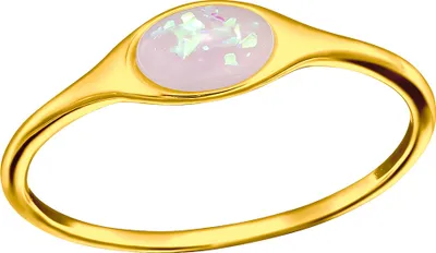 Produktbild von Goldener Ring mit Opal 51 (16.2 mm Ø)