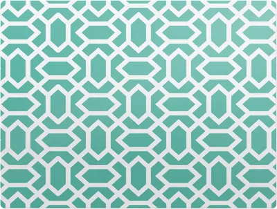 Produktbild von Geometrisches Muster – Bodenschutzmatte – Stuhlunterlage 120x90 cm – Rutschfest – Hartbodenmatte