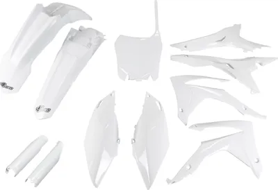 Image de UFO PLAST Kit d'habillage Pour modèles Honda En h blanc