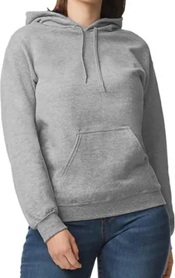 Produktbild von Gildan SF500 | Softstyle® Midweight Sweat Adult Hoodie Uni - Farbe: Sport Grey (Heather) - Größe: M