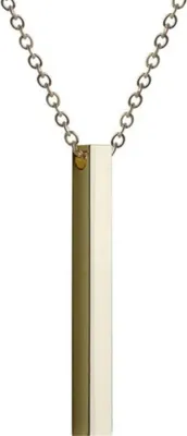 Produktbild von Elegante Mallet Halskette in Gold - Minimalistisch und Vielseitig KP33495