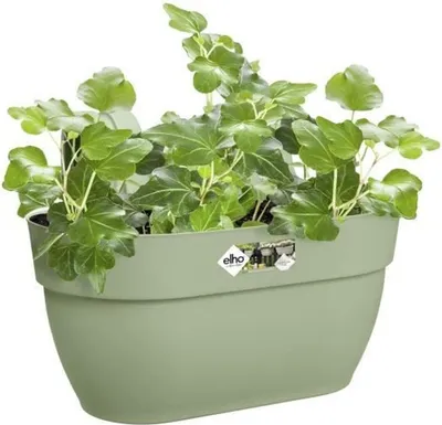 Image de elho® Vibia campana easy Jardinière M vert pistache à suspendre - plastique
