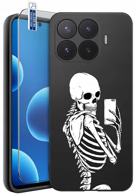 Obrázek produktu pro Pouzdra pro Xiaomi 17T – designy | Matné silikonové pouzdro + tvrzené sklo 9H