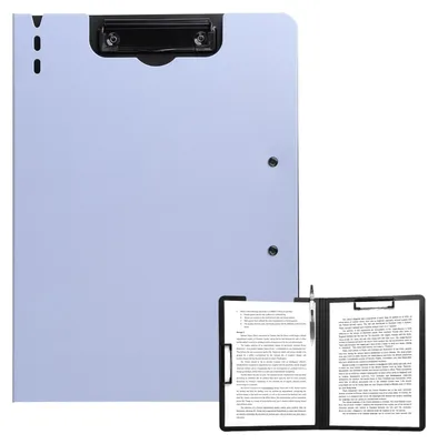 Image de Classeur A4 avec double agrafe, pliable, en plastique, léger, pour le bureau
