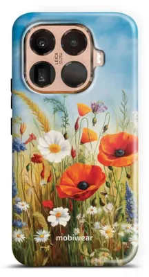 Produktbild von Handyhülle für Xiaomi 15T Pro, Mobiwear Elite Pro, Wiesenblumen