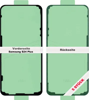 Produktbild von 5x Samsung Galaxy S24 Plus SM-S926 Akkudeckel Rahmen Kleber Dichtung Backcover Adhesive Glue