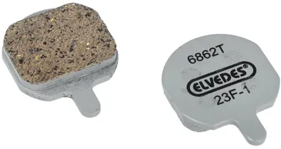 Produktbild von Elvedes Scheibenbremsbelagsatz 6862T (Paar) Grau