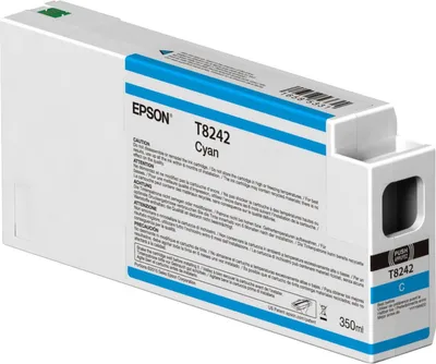 Immagine prodotto di Epson Ciano T824200 UltraChrome HDX/HD 350ml in confezione singola